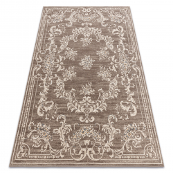 Teppich Wolle NAIN Ornament, Rahmen 7694/51922 beige / braun