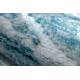 Kilimas MEFE Šiuolaikinis Ratas 8761 Bangos - Struktūrinis, dviejų sluoksnių vilna kremastaas / mėlyna
