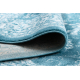 Σύγχρονο MEFE χαλί 2312 Στολίδι - δομική δύο επίπεδα μαλλιού κρέμα / μπλε
