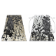 Moderní koberec DE LUXE 2079 Dlažba cihlový - Strukturální zlato / šedá