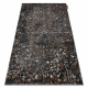 Moderný koberec DE LUXE 2080 ornament vintage - Štrukturálny sivá