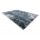 сучасний DE LUXE килим 2081 Орнамент vintage - Structural синій / сірий