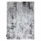 Modern DE LUXE carpet 2081 ornament vintage - structural cream / grey