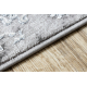 Moderne DE LUXE Teppe 2081 ornament årgang - strukturell krem / grå