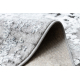 Modern DE LUXE carpet 2081 ornament vintage - structural cream / grey