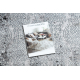 Tappeto DE LUXE moderno 2081 Ornamento vintage - Structural crema / grigio