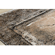 Moderní koberec DE LUXE 634 Rám vintage - Strukturální šedá / zlato
