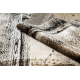 Tappeto DE LUXE moderno 634 Telaio vintage - Structural grigio / oro