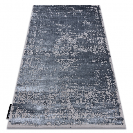 Modern DE LUXE carpet 2083 ornament vintage - structural grey