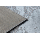 Moderní koberec DE LUXE 2083 ornament vintage - Strukturální šedá