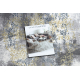 Moderní koberec DE LUXE 6754 ornament vintage - Strukturální krém / zlato