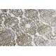 сучасний DE LUXE килим 2081 Орнамент vintage - Structural золото / крем
