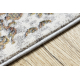 модерен DE LUXE килим 2081 украшение vintage - structural злато / сметана