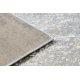 модерен DE LUXE килим 2081 украшение vintage - structural злато / сметана