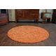 Carpet round SERENADE orange
