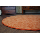 Kulatý koberec SERENADE oranžový