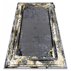 Tappeto DE LUXE moderno 628 Ornamento vintage - Structural grigio / oro
