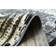 модерен DE LUXE килим 628 украшение vintage - structural сив / злато