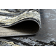 модерен DE LUXE килим 628 украшение vintage - structural сив / злато
