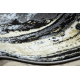 Tappeto DE LUXE moderno 628 Ornamento vintage - Structural grigio / oro