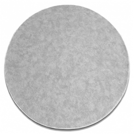 Carpet round SERENADE silver