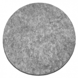 Alfombra SERENADE círculo color ceniza / gris