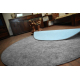Carpet circle SERENADE grey