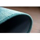 Carpet round SERENADE turquoise