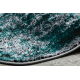сучасний DE LUXE килим 624 каркас - Structural сірий / зелений