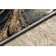 Moderný koberec DE LUXE 622 Abstrakcia - Štrukturálny krém / zlato