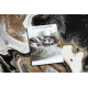 Kilimas DE LUXE Šiuolaikinis 622 Abstrakcijos vintažas - Struktūrinis kremastaas / auksas