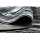модерен DE LUXE килим 619 кадър - structural сив / зелен