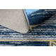 сучасний DE LUXE килим 462 Геометричні - Structural темно-синій / золото