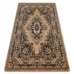 Matta ROYAL design G018 Klassisk Rosett beige / grädde