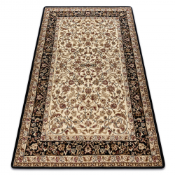 Carpet ROYAL design G020 black / cream