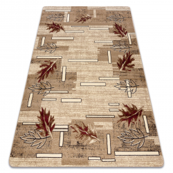 Alfombra ROYAL modelo GR012 Hoja, crema / beige
