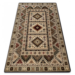 Matta ROYAL design GR015 Vintage, svart / grädde