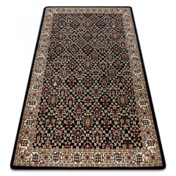 Matta ROYAL design GR023 Klassisk Ornament svart / grädde