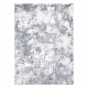 Carpet CORE A002 Abstraction - structural, two levels of fleece, ivory / grey