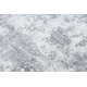 Teppe CORE A002 Abstraksjon - strukturell, to nivåer av fleece, elfenben / grå