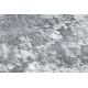 Teppich CORE A002 Abstrakt - Strukturell, zwei Ebenen aus Vlies, elfenbein / grau