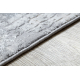Teppich CORE A002 Abstrakt - Strukturell, zwei Ebenen aus Vlies, elfenbein / grau