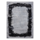 Carpet CORE A004 Frame, Shaded - structural two levels of fleece, black / light grey