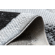 Carpet CORE A004 Frame, Shaded - structural two levels of fleece, black / light grey