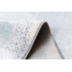 Carpet CORE A004 Frame, Shaded - structural two levels of fleece, ivory / grey / blue