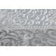 MIRO 51317.807 covor lavabil Cadru, greacă anti-alunecare - gri