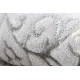 Kilimas CORE W7161 Rozetė Senovinis - Struktūrinis, dviejų sluoksnių vilna, pilka