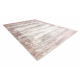 Teppich CORE W9775 Rahmen, schattiert - Struktur zwei Vliesebenen, beige / rosa