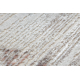 Teppe CORE W9775 Ramme, Skyggelagt - strukturell to nivåer av fleece, beige / rosa
