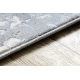 Teppich CORE W9782 - Strukturell, zwei Ebenen aus Vlies, elfenbein / grau